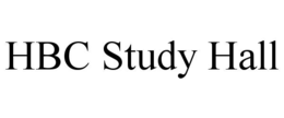 HBC STUDY HALL trademark