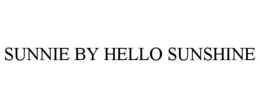 SUNNIE BY HELLO SUNSHINE trademark