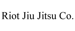 RIOT JIU JITSU CO. trademark