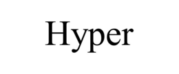 HYPER trademark