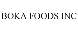 BOKA FOODS INC trademark