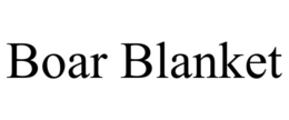 BOAR BLANKET trademark