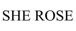 SHE ROSE trademark