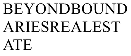 BEYONDBOUNDARIESREALESTATE trademark