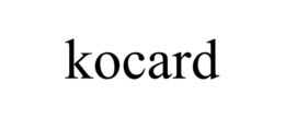 KOCARD trademark
