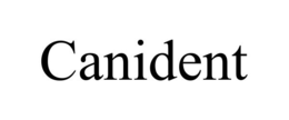 CANIDENT trademark