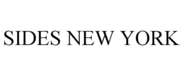 SIDES NEW YORK trademark