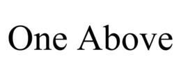 ONE ABOVE trademark