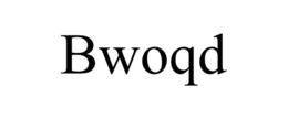 BWOQD trademark