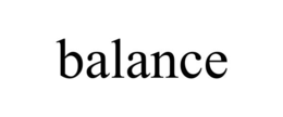 BALANCE trademark