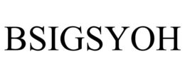 BSIGSYOH trademark