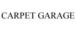 CARPET GARAGE trademark