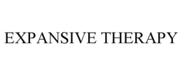 EXPANSIVE THERAPY trademark
