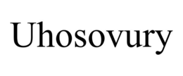 UHOSOVURY trademark