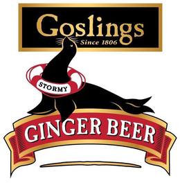 GOSLINGS SINCE 1806 STORMY GINGER BEER trademark