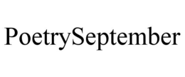 POETRYSEPTEMBER trademark