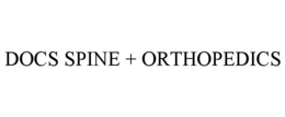 DOCS SPINE + ORTHOPEDICS trademark