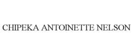 CHIPEKA ANTOINETTE NELSON trademark