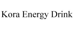 KORA ENERGY DRINK trademark