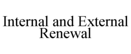 INTERNAL AND EXTERNAL RENEWAL trademark