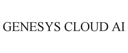 GENESYS CLOUD AI trademark