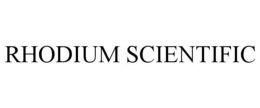RHODIUM SCIENTIFIC trademark