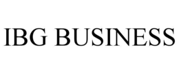 IBG BUSINESS trademark
