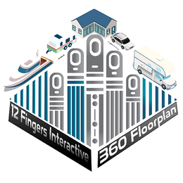 12 FINGERS INTERACTIVE 360 FLOORPLAN trademark