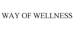 WAY OF WELLNESS trademark