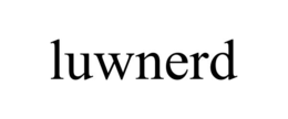LUWNERD trademark