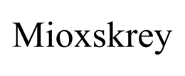 MIOXSKREY trademark