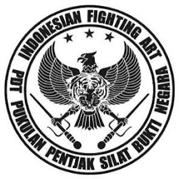 INDONESIAN FIGHTING ART PDT PUKULAN PENTJAK SILAT BUKTI NEGARA trademark