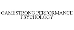 GAMESTRONG PERFORMANCE PSYCHOLOGY trademark