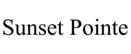 SUNSET POINTE trademark