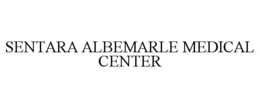 SENTARA ALBEMARLE MEDICAL CENTER trademark