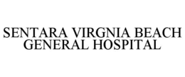 SENTARA VIRGNIA BEACH GENERAL HOSPITAL trademark