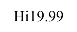 HI19.99 trademark