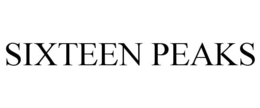 SIXTEEN PEAKS trademark