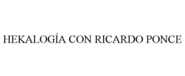 HEKALOGÍA CON RICARDO PONCE trademark