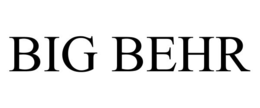 BIG BEHR trademark