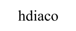 HDIACO trademark