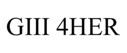 GIII 4HER trademark