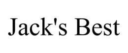 JACK'S BEST trademark