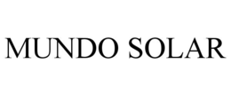 MUNDO SOLAR trademark