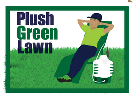 PLUSH GREEN LAWN trademark