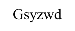 GSYZWD trademark