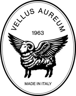 VELLUS AUREUM 1963 MADE IN ITALY trademark