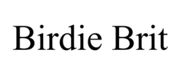 BIRDIE BRIT trademark