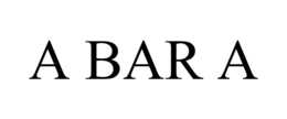 A BAR A trademark
