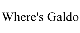 WHERE'S GALDO trademark